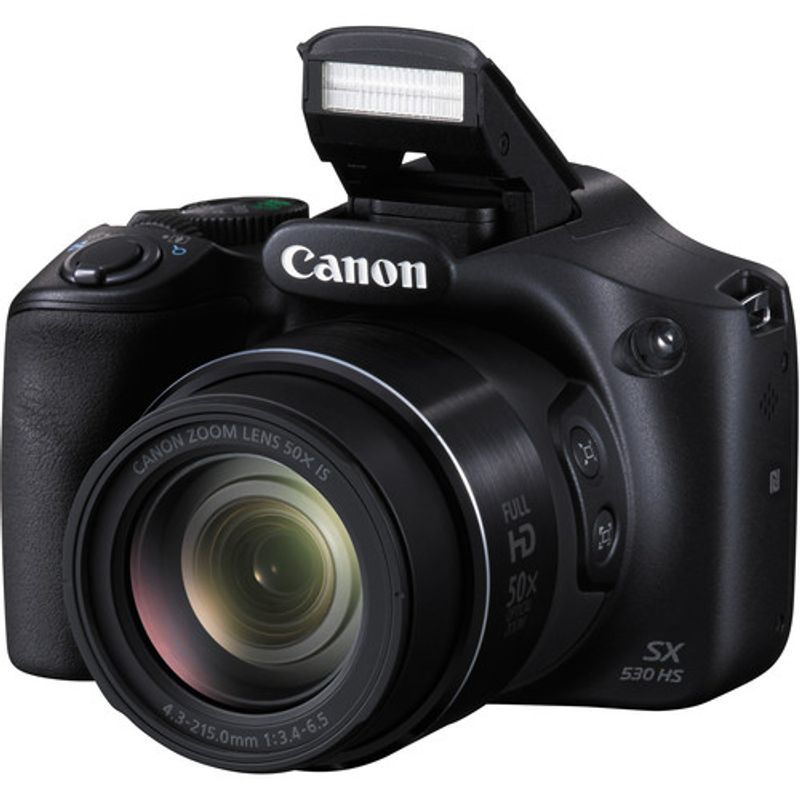 Camera-Canon-PowerShot-SX530-HS-com-16MP-e-Zoom-Optico-50x