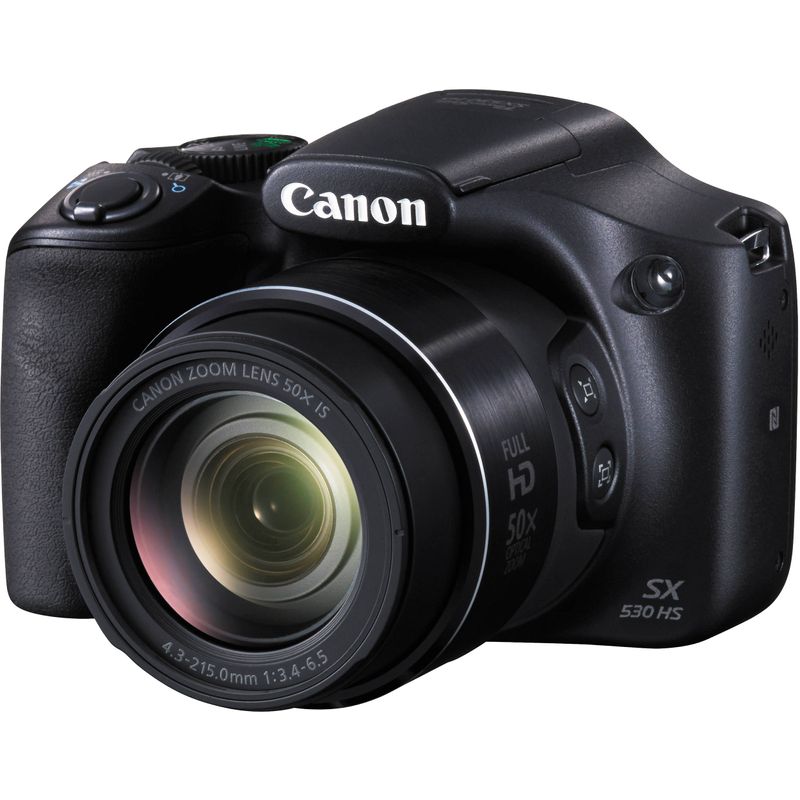 Camera-Canon-PowerShot-SX530-HS-com-16MP-e-Zoom-Optico-50x