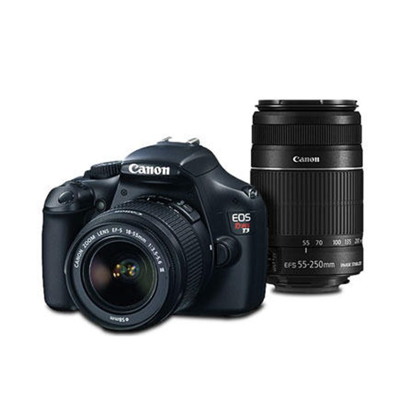 Kit-Camera-Canon-Rebel-T5-com-Lente-18-55mm-III-e-Lente-55-250mm-IS-II