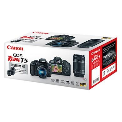 Kit-Camera-Canon-Rebel-T5-com-Lente-18-55mm-III-e-Lente-55-250mm-IS-II