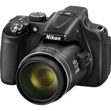 Câmera Digital Nikon Coolpix P600, 16.1 Megapixels e 60x Zoom Ótico - Preta