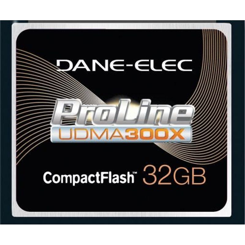 Cartão Compact Flash 32Gb Dane-Elex Proline 300X UDMA de Alta Performance