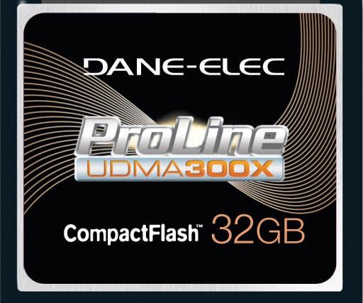 Cartão Compact Flash 32Gb Dane-Elex Proline 300X UDMA de Alta Performance