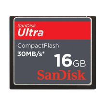 Cartão Compact Flash 16Gb Sandisk Ultra 200X, 30MB/s