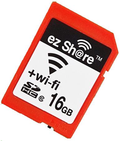 Cartão SD 16Gb Wi-Fi Ezshare