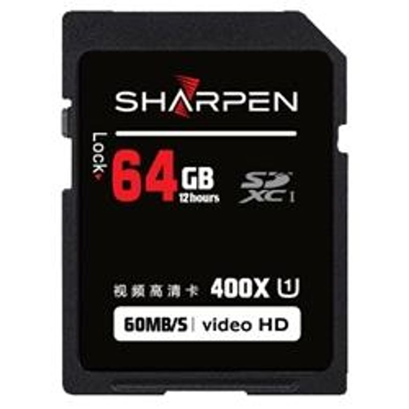 Cartão SD 64Gb Sharpen 60Mb/s Classe 10