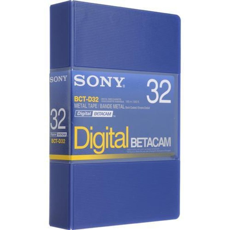 Fita Betacam Sony BCT-D32 de 32 Minutos