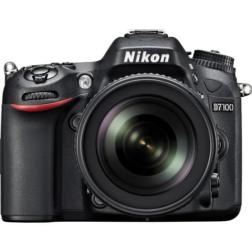 Camera-Nikon-D7100-com-Lente-18-105mm-f-3.5-5.6G-ED-VR-DX