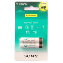 Pilha Recarregável Sony 2 x AAA 900mAh NHAAAB2GN