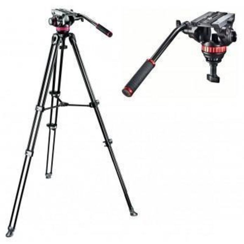 Tripe-Manfrotto-MVk502AM-com-Cabeca-Hidraulica-MVH502A