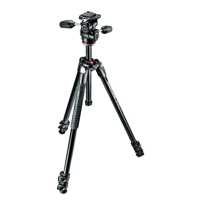 Tripe-Manfrotto-MK290XTA3-3W-com-Cabeca-de-3-Vias-Pan-Tilt-para-ate-4Kg