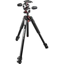 Tripé Manfrotto MK055XPRO3-3W com Cabeça de 3 Vias Pan/Tilt para até 8Kg