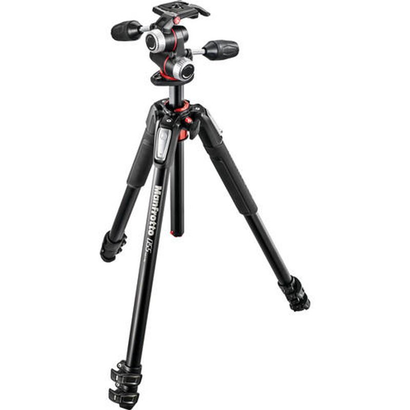 Tripe-Manfrotto-MK055XPRO3-3W-com-Cabeca-de-3-Vias-Pan-Tilt-para-ate-8Kg