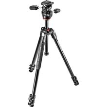 Tripé Manfrotto MK290XT-A3 com Cabeça de 3 vias para Câmeras até 4kg