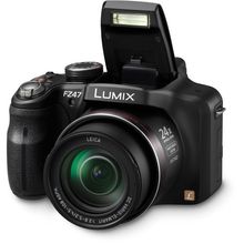 Câmera Panasonic Lumix DMC-FZ47K 12.1 Megapixels, Zoom Optico 24x, LCD 3.0", vídeo Full HD, Imagem 3D, Preta