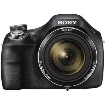 Camera-Sony-Cyber-Shot-DSC-H400-com-20.1-MP-LCD-de-3--Zoom-Optico-de-63x-Estabilizador-Optico-e-Video-HD