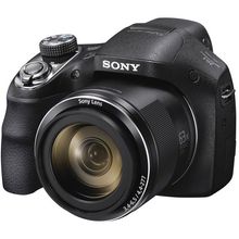 Câmera Sony Cyber-Shot DSC-H400 com 20.1 MP, LCD de 3 , Zoom Óptico de 63x, Estabilizador Óptico e Vídeo HD