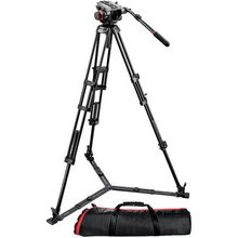 Kit Manfrotto 504HD, 546GBK Sistema de Tripé de Vídeo / Suporta até 7,5 Kg