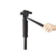 Monopé com Pés de Galinha e Cabeça Semi-Hidráulica DS3202 para DSLR e Filmadoras até 5Kg