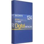 Fita Betacam Sony BCT-D124L de 124 Minutos