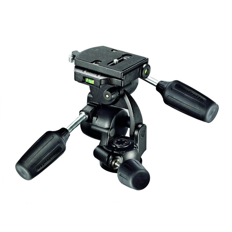 Cabeca-Manfrotto-808RC4-de-3-Vias-Pan-Tilt-com-Placa-de-Liberacao-Rapida