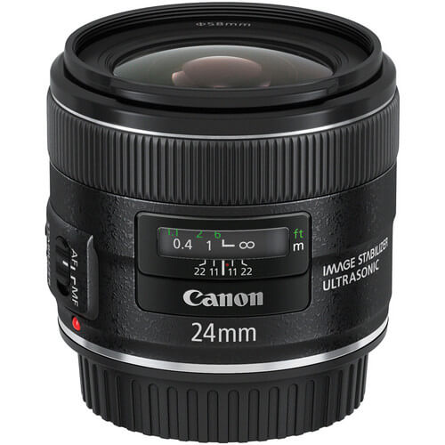 Lente-Canon-EF-24mm-f-2.8-IS-USM-AutoFoco