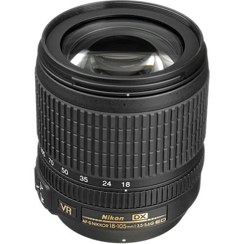 Lente-Nikon-18-105mm-f-3.5-5.6G-ED-VR-AF-S-DX-Nikkor-Autofoco