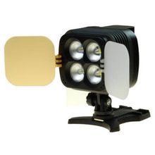 Iluminador Sun Gun de 4 Super Leds de 2800Lm para Câmeras DLSR e Filmadoras