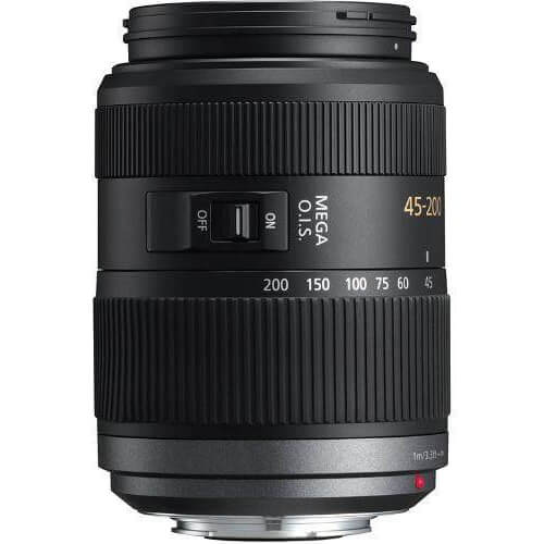 Lente-Panasonic-45-200mm-f-4-5.6-G-Mega-O.I.S.-Micro-de-Quatro-Tercos--M4-3-