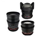 Kit-com-3-Lentes-Rokinon-Full-frame-35mm-T1.5---14mm-T3.1---85mm-T1.5-para-Sony-E-mount