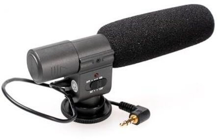 Microfone-Profissional-JJC-MIC-1-Estereo-DV---DSLR