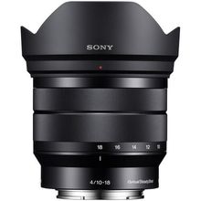 Lente Sony 10-18mm f/4 OSS Alpha E-Mount (SEL1018)