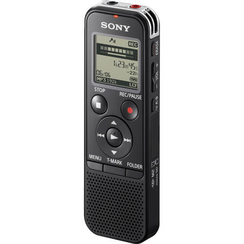 Mini-Gravador-Digital-Sony-ICD-PX440-com-4Gb-de-Memoria-Interna