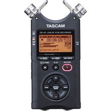 Gravador Digital Tascam DR-40 com MicroSD de 2GB