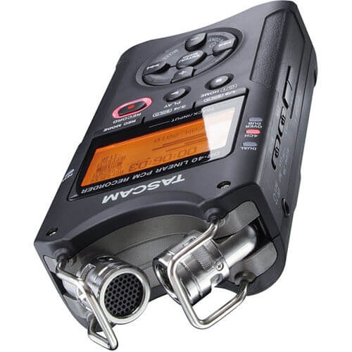 Gravador-Digital-Tascam-DR-40-com-MicroSD-de-2GB