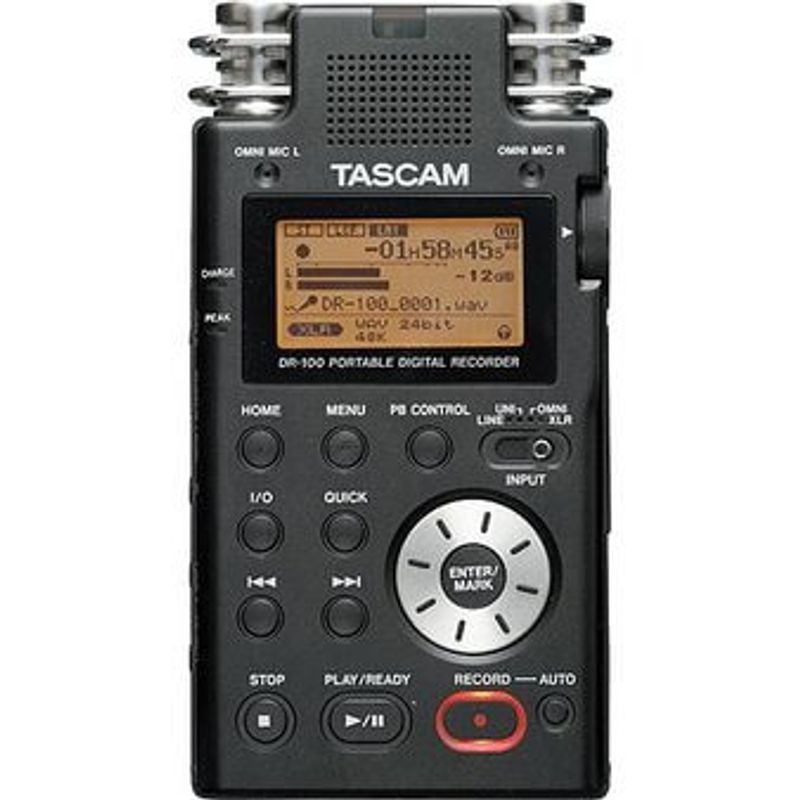 Gravador-Digital-Portatil-Tascam-DR-100-mkII-com-Memoria-de-2-GB-Micro-SD-Incluido