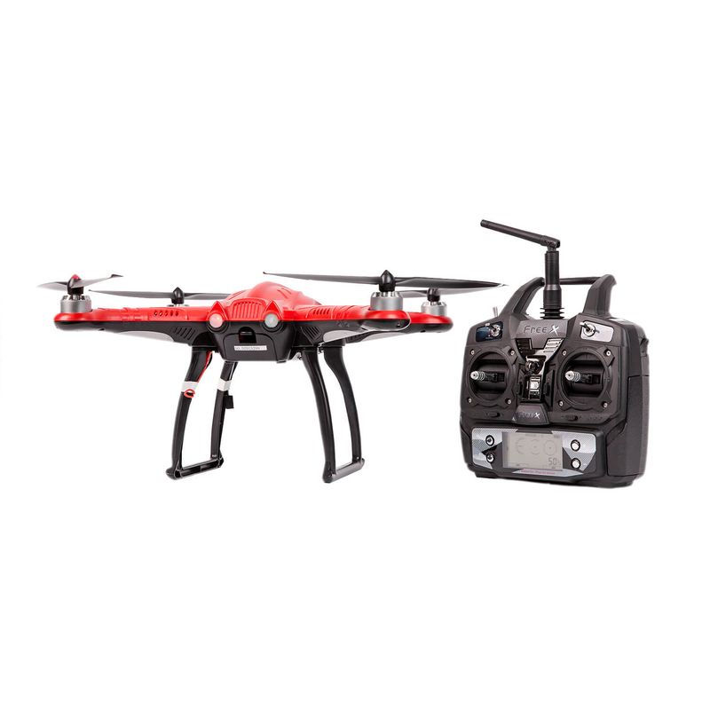 Drone-Free-X-com-Gimbal-para-GoPro-Hero3-Hero3--e-Hero4---Vermelho