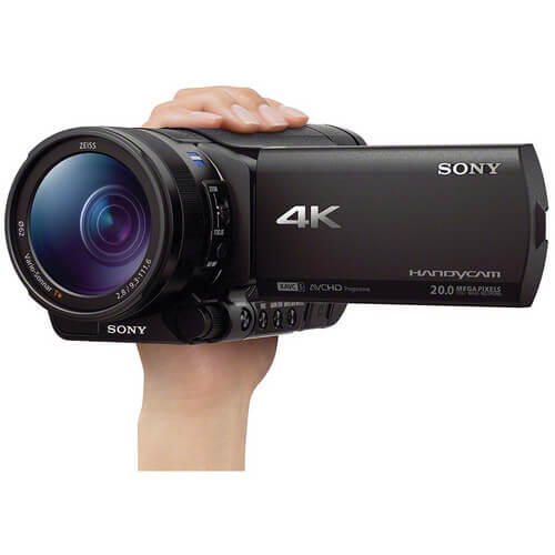 Filmadora-Sony-FDR-AX100-4K-Ultra-HD