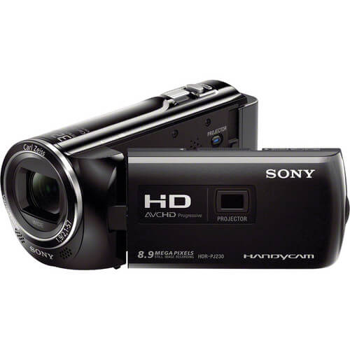 Filmadora-Sony-Handycam-HDR-PJ230-High-Definition--HD----Preta