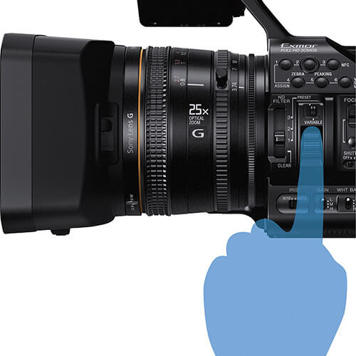 Filmadora-Sony-PXW-X160-XDCAM-Full-HD