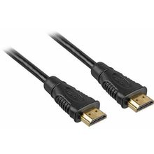 Cabo HDMI x HDMI de 1.8m Conector Dourado