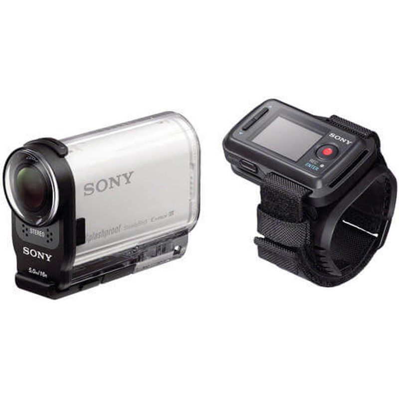 Filmadora-de-Acao-Sony-Action-Cam-HDR-AS200VR-FHD---Wi-Fi---GPS-com-o-Controle-Remoto-de-Pulso-RM-LVR2