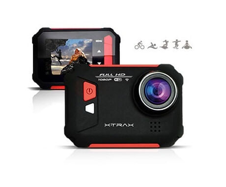 Camera-de-Acao-Xtrax-EVO-Full-HD-Wi-Fi-12MP-e-Display-Integrado