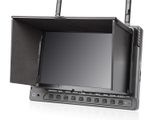 Monitor-FVP-7--com-Entrada-HDMI-Receptor-Wireless-5.8GHz-e-Bateria-Interna