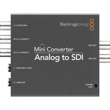 Mini Conversor Blackmagic Analógico BNC para SDI Digital