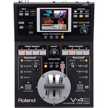 Vídeo Mixer Roland V-4EX de 4 Canais Digitais com Efeitos