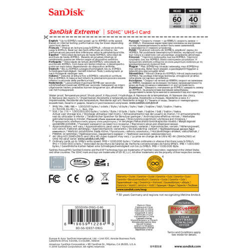 Cartao-SD-16Gb-SanDisk-Extreme-60mb-s-Classe-10-UHS-1