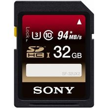 Cartão Sony SDHC 32GB UHS-3 Classe 10 de 94MB/s