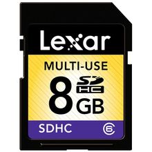 Cartão de Memória Lexar SDHC 8GB Classe 4