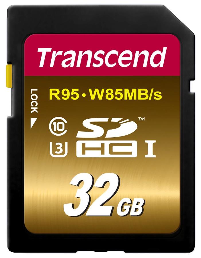 Cartao-SD-32GB-Transcend-Ultimate-de-95Mb-s-Classe-10-UHS-I-4K